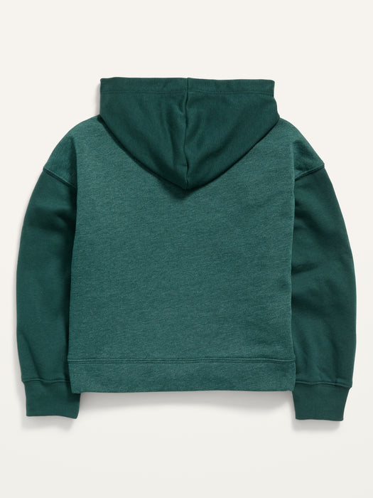 Long-Sleeve Graphic Pullover Hoodie for Girls
