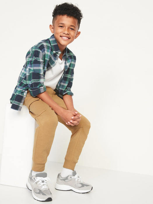 Cargo Jogger Sweatpants for Boys - Yellow