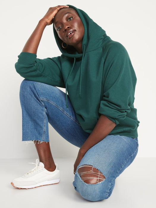 Oversized Fleece Hoodie for Women