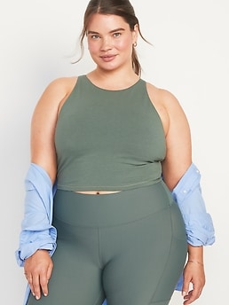 Light Support PowerChill Longline Sports Bra Tank for Women