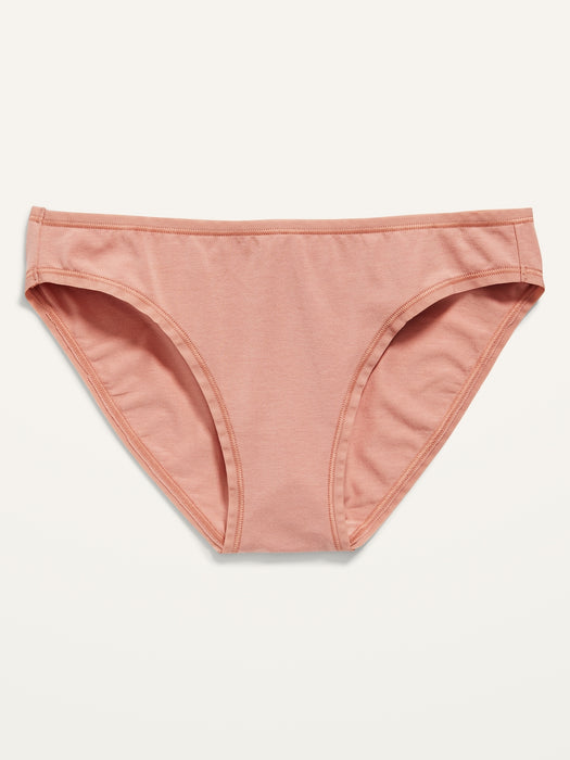 Supima® Cotton-Blend Bikini Underwear for Women