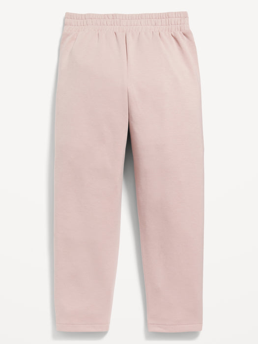 High-Waisted Dynamic Fleece Zip-Pocket Jogger Sweatpants for Girls