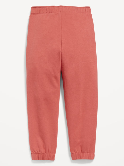 High-Waisted Dynamic Fleece Zip-Pocket Jogger Sweatpants for Girls