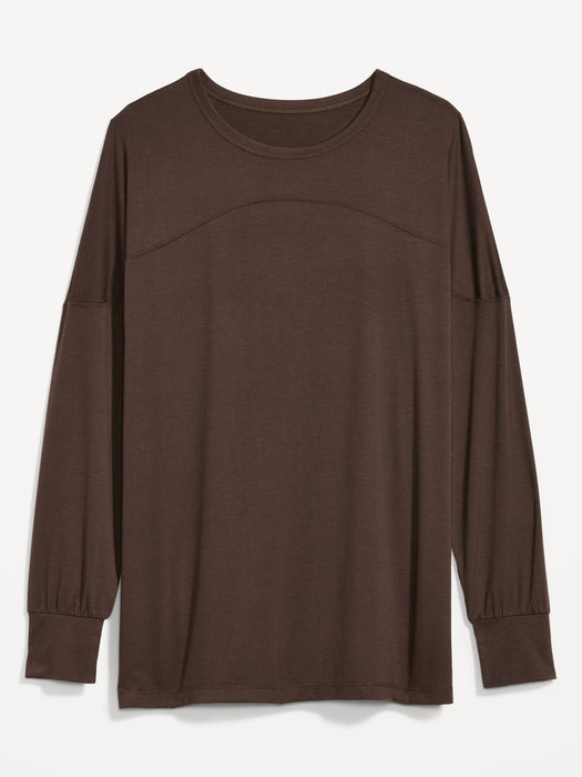 Long-Sleeve UltraLite Tunic T-Shirt for Women