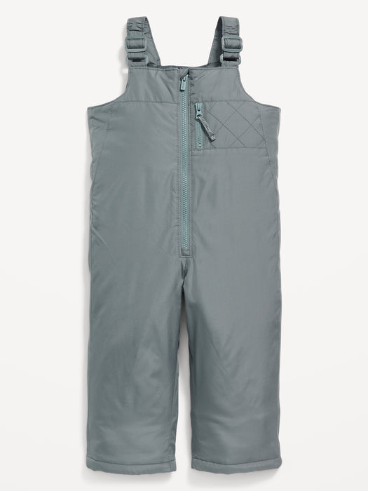Unisex Water-Resistant Snow-Bib Overalls for Toddler