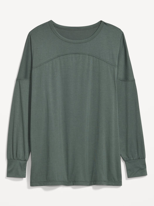 Long-Sleeve UltraLite Tunic T-Shirt for Women