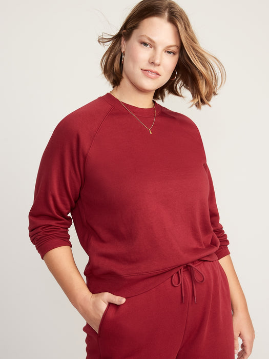 Vintage Long-Sleeve Sweatshirt for Women