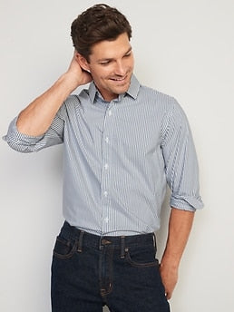 Regular-Fit Pro Signature Performance Dress Shirt for Men