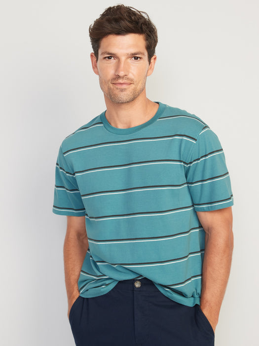 Soft-Washed Thin-Stripe T-Shirt for Men