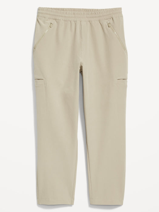 High-Waisted All-Seasons StretchTech Water-Repellent Slouchy Taper Cargo Pants for Women