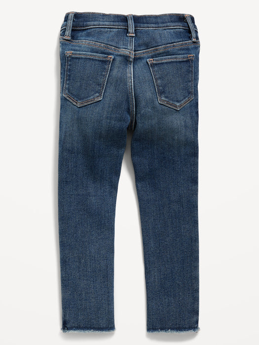 Unisex Rockstar 360° Stretch Ripped Raw-Hem Jeggings for Toddler
