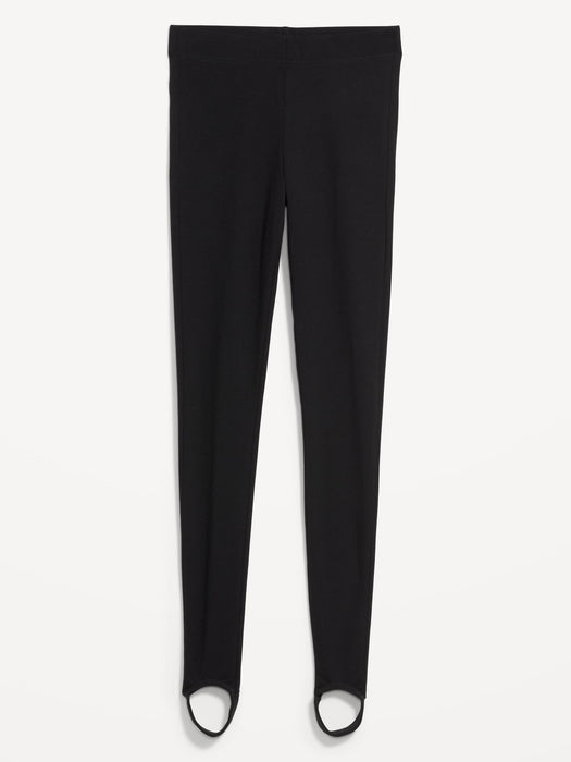 High-Waisted Stirrup Leggings for Women