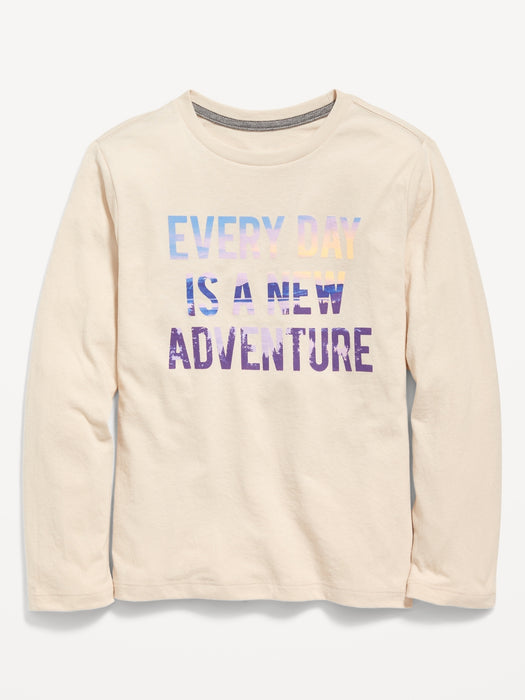 Long-Sleeve Graphic T-Shirt for Boys