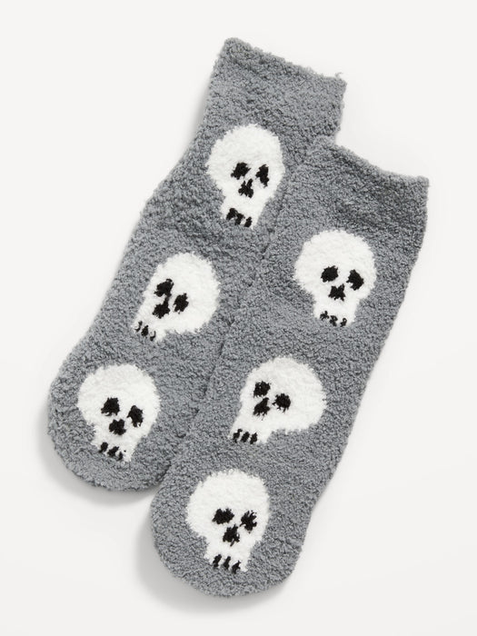 Gender-Neutral Halloween Cozy Socks for Kids - Multi