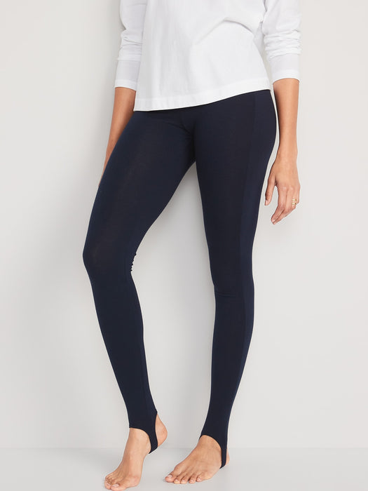 High-Waisted Stirrup Leggings for Women