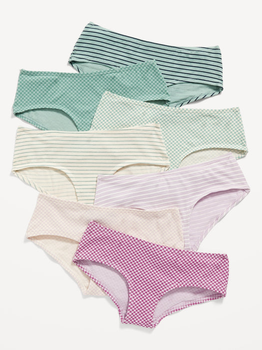 Hipster Underwear 7-Pack for Girls