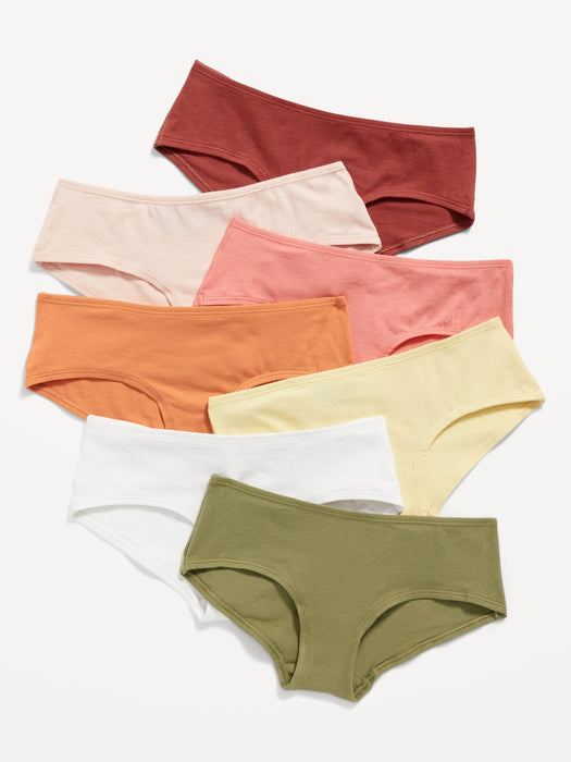 Hipster Underwear 7-Pack for Girls