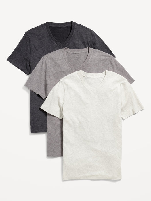 Soft-Washed V-Neck T-Shirt 3-Pack for Men