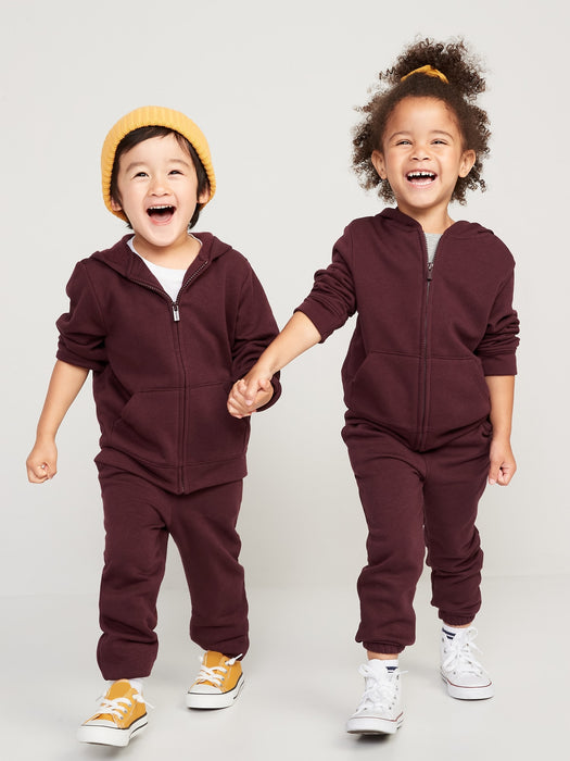 Unisex Jogger Sweatpants for Toddler - Red