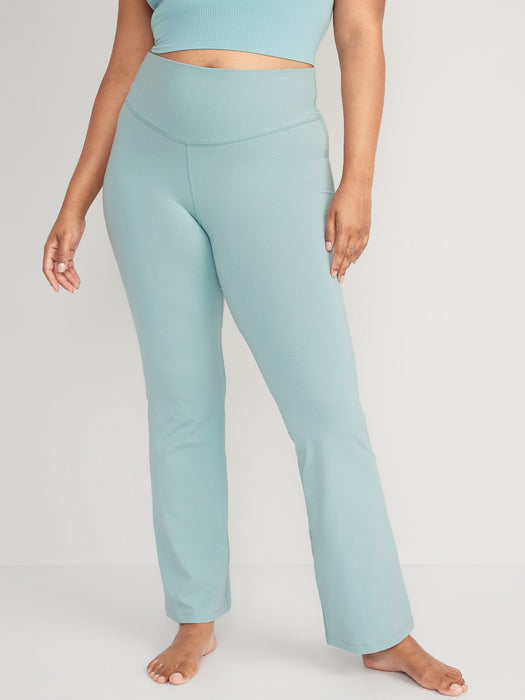 Extra High-Waisted PowerChill Hidden-Pocket Slim Boot-Cut Pants for Women