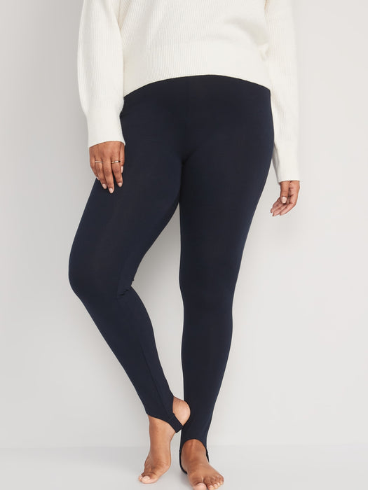 High-Waisted Stirrup Leggings for Women