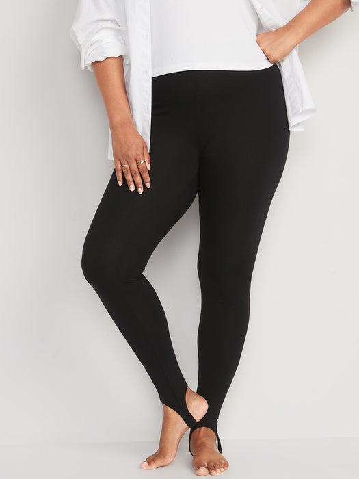 High-Waisted Stirrup Leggings for Women
