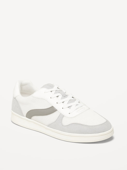 Soft-Brushed Faux-Suede Sneakers For Women