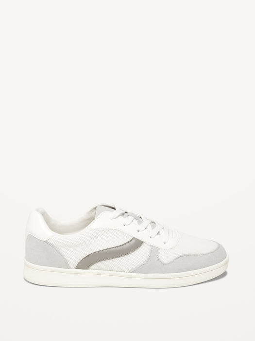 Soft-Brushed Faux-Suede Sneakers For Women
