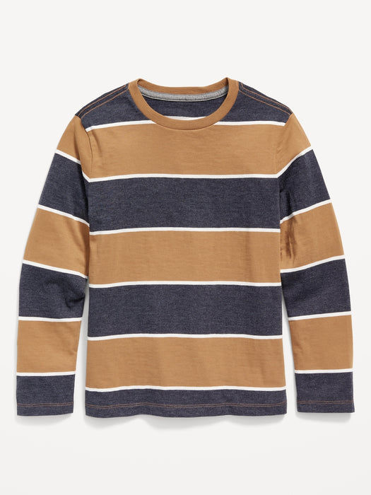 Softest Long-Sleeve Striped T-Shirt for Boys
