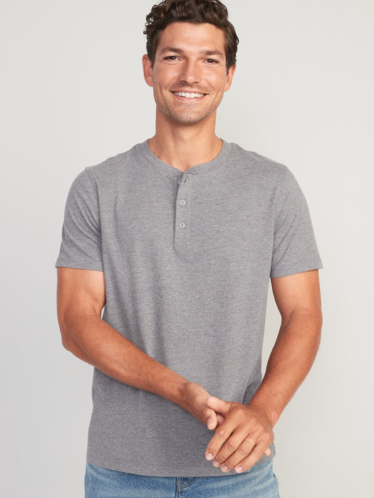 Soft-Washed Henley T-Shirt 3-Pack for Men