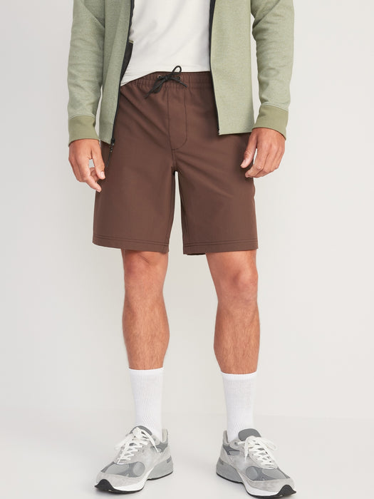 StretchTech Water-Repellent Jogger Shorts for Men -- 9-inch inseam
