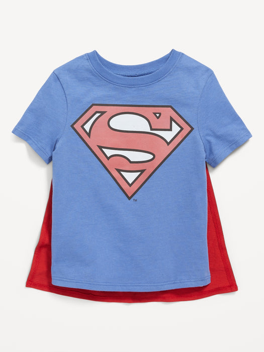DC Comics™ Superman Unisex Costume T-Shirt (with Cape) for Toddler
