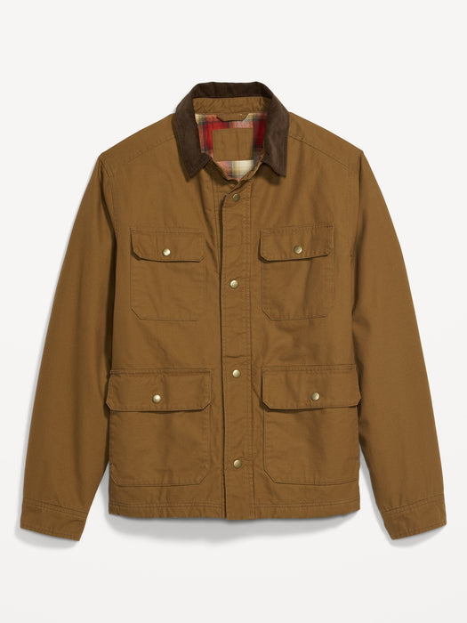 Canvas Cozy-Lined Barn Coat for Men