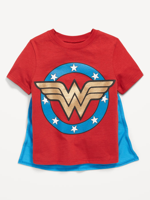 DC Comics™ Wonder Woman Unisex Costume T-Shirt (with Cape) for Toddler