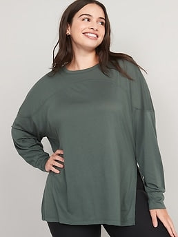 Long-Sleeve UltraLite Tunic T-Shirt for Women