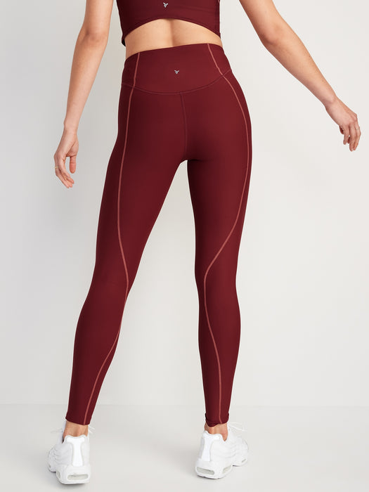 High-Waisted PowerSoft Hidden-Pocket 7/8-Length Leggings for Women
