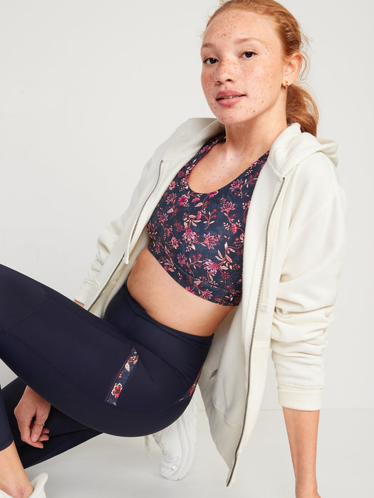 High-Waisted PowerSoft Side-Pocket 7/8-Length Leggings for Women