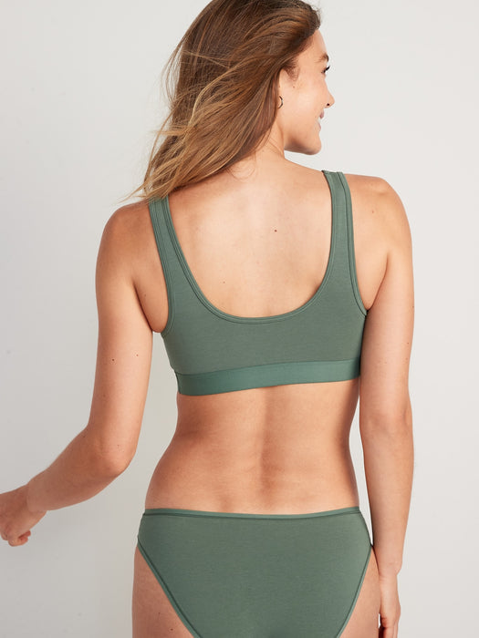 Supima® Cotton-Blend Bralette Top for Women