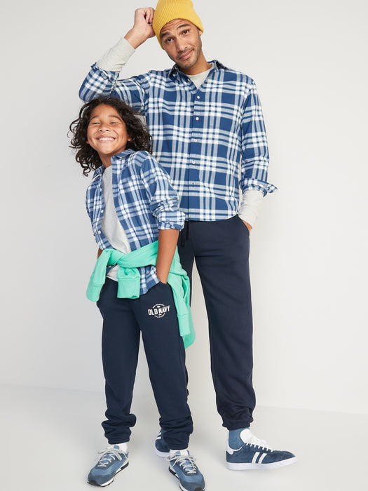 Regular-Fit Non-Stretch Everyday Oxford Shirt for Men