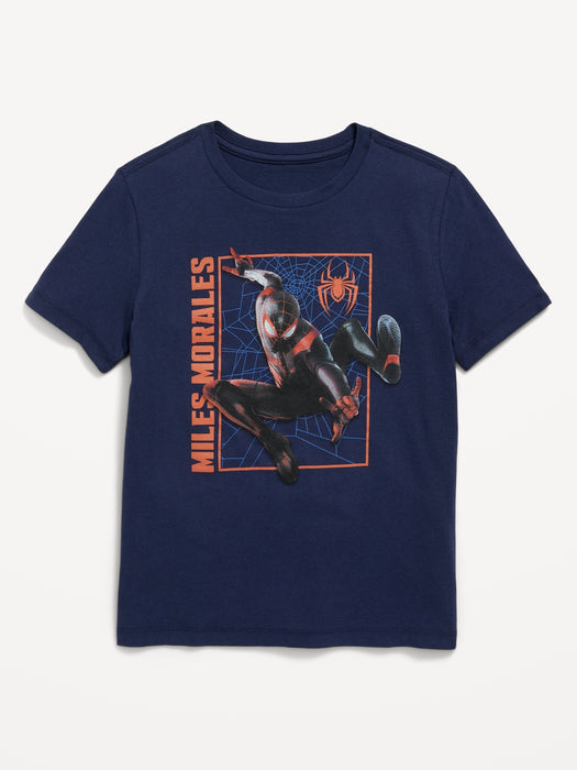 Marvel™ Miles Morales Spider-Man Gender-Neutral T-Shirt for Kids
