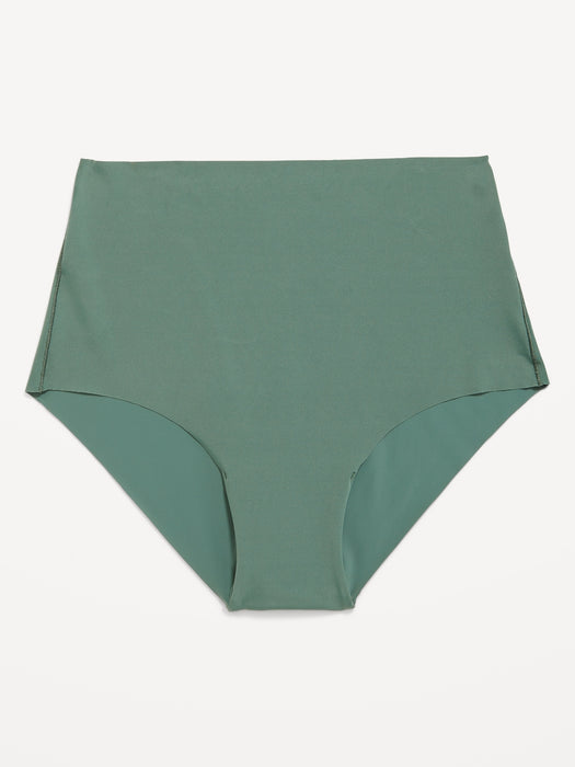 Soft-Knit No-Show Brief Underwear for Women
