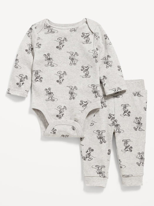 Unisex Licensed Pop Culture Bodysuit and Pants Set for Baby