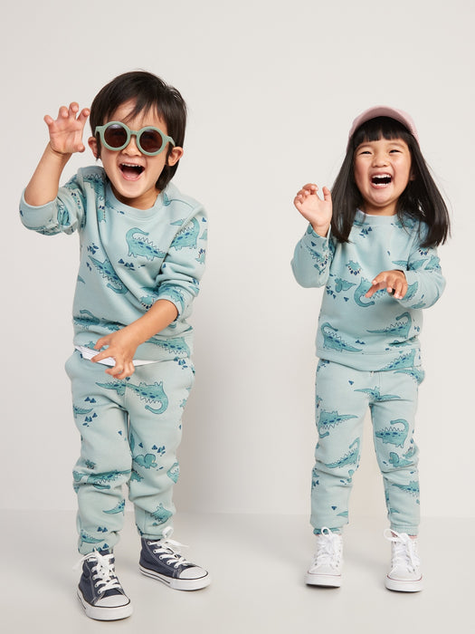 Unisex Crew-Neck Sweatshirt for Toddler - Green