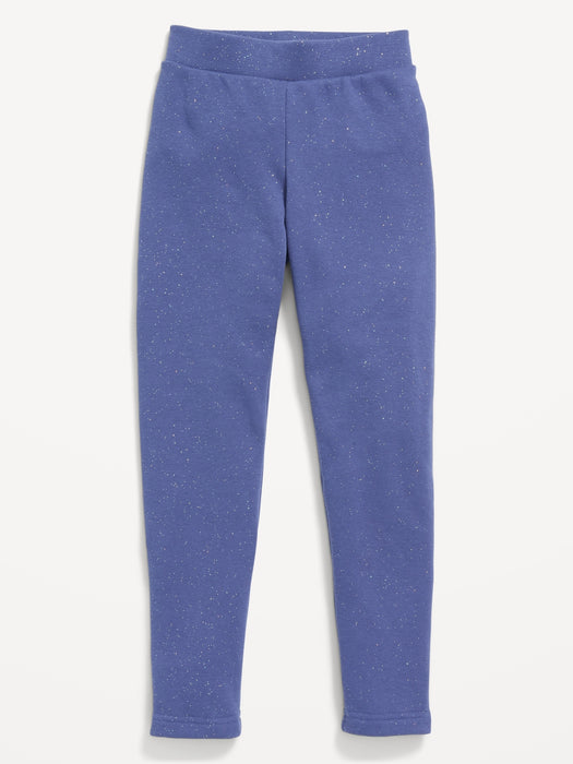 High-Waisted Cozy-Lined Leggings for Girls