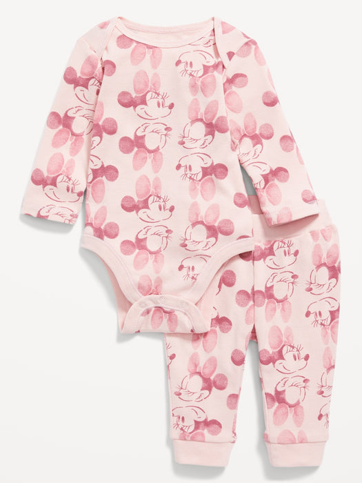 Unisex Licensed Pop Culture Bodysuit and Pants Set for Baby