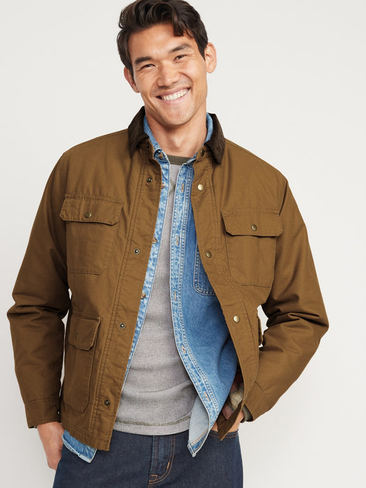 Canvas Cozy-Lined Barn Coat for Men