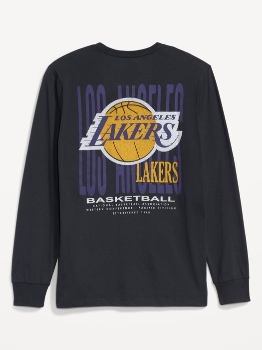 NBA® Los Angeles Lakers™ Gender-Neutral Long-Sleeve T-Shirt for Adults - Multi