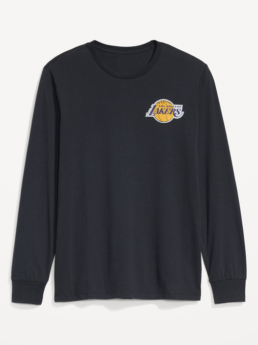 NBA® Los Angeles Lakers™ Gender-Neutral Long-Sleeve T-Shirt for Adults - Multi