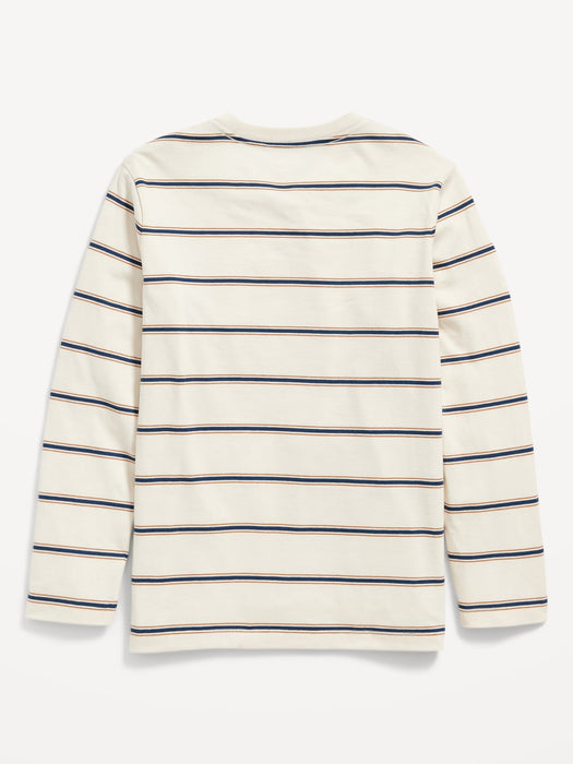 Softest Long-Sleeve Striped T-Shirt for Boys