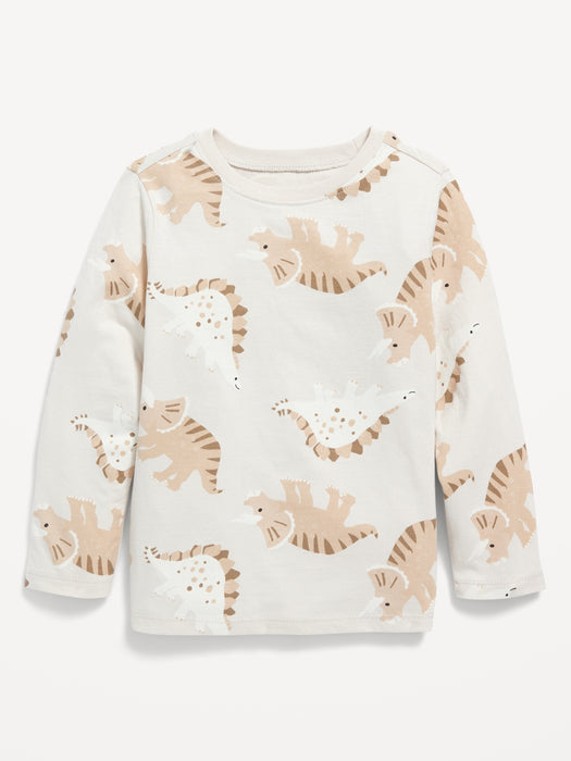 Unisex Long-Sleeve Printed T-Shirt for Toddler - Multi